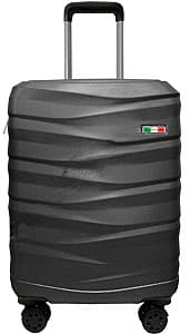 Чемодан Francesco Ferellino Azzurro S (Dark Grey)