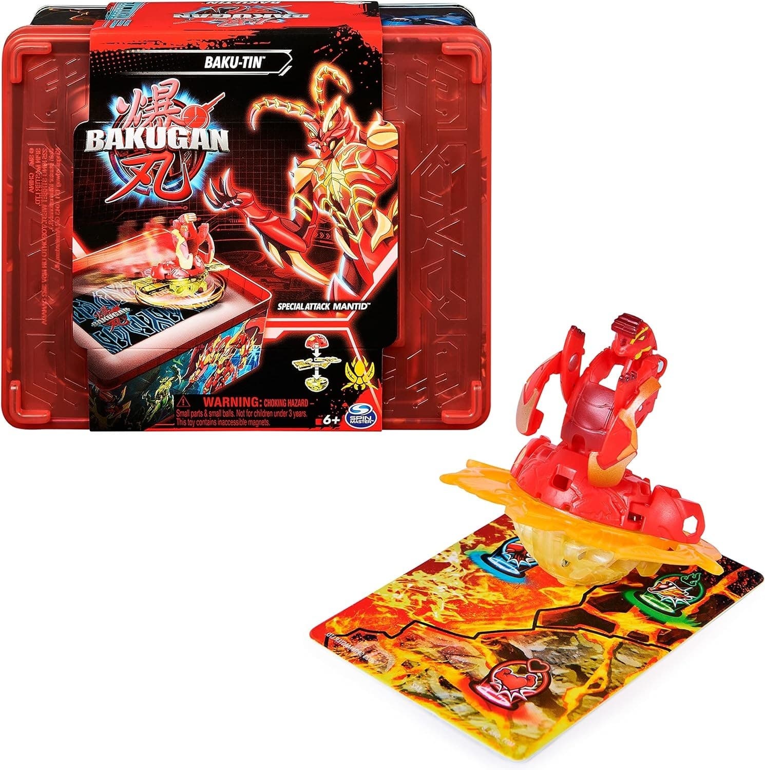 Набор игрушек Spin Master 6067046 Bakugan BakuTin 3S1