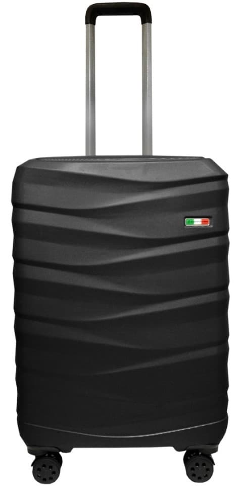 Чемодан Francesco Ferellino Azzurro M (Black)