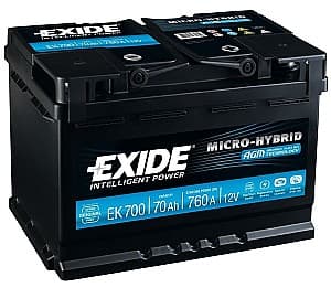 Acumulator auto Exide Start-Stop AGM EK700