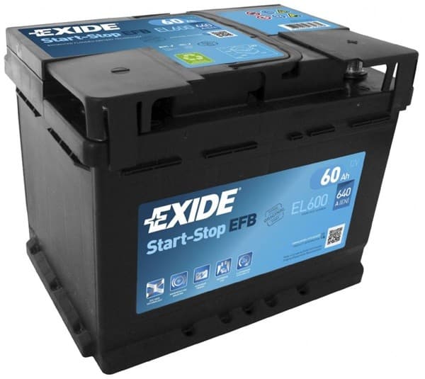 Автомобильный аккумулятор Exide Start-Stop EFB EL600