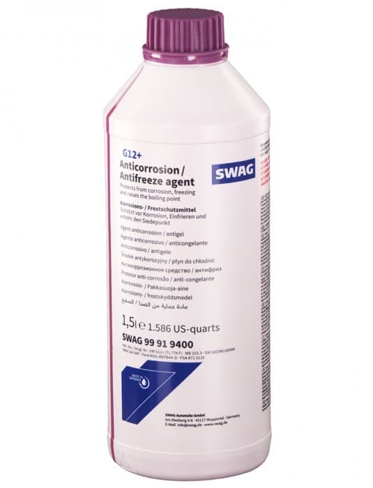 Antigel SWAG Concentrat G12+ violet 1.5l