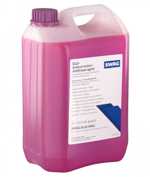 Antigel SWAG Concentrat G12+ violet 5l