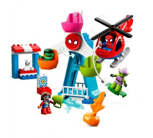 Constructor LEGO Duplo 10963 Spider-Man și prietenii săi