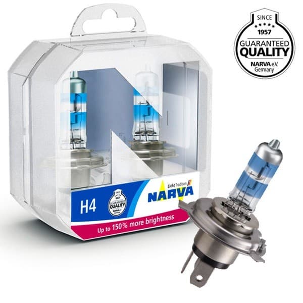 Lampă auto Narva H4 Range Power 150 P43T-38 (2 buc.)