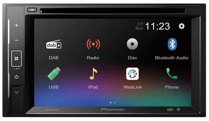 Автомагнитола Pioneer AVH-A240DAB 2-DIN