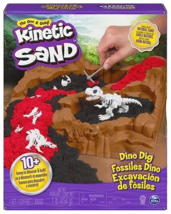 Set de jucarii Spin Master 6055874 Kinetic Sand Dino Dig