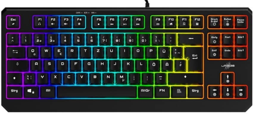 Клавиатура для игр uRage Exodus 220 TKL Gaming Keyboard RU R1186060