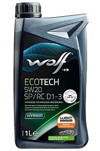 Ulei motor Wolfoil 5W20 ECOTECH D1-3 1l