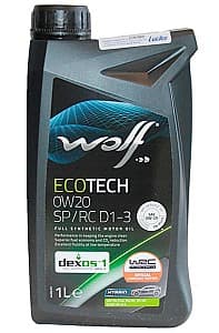 Ulei motor Wolfoil 0W20 ECOTECH D1-3 1l