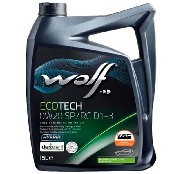 Ulei motor Wolfoil 0W20 ECOTECH D1-3 5l