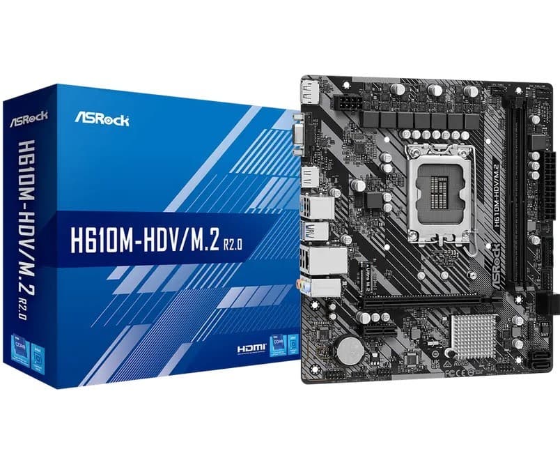 Материнская плата ASRock H610M-HDV/M.2 R2.0