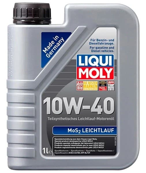 Моторное масло LIQUI MOLY 10W40 MOS2 LEICHT 1л