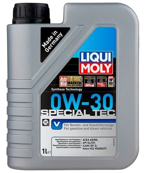 Моторное масло LIQUI MOLY 0W30 SPECIAL TEC V 1л