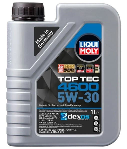 Моторное масло LIQUI MOLY 5W30 TOP TEC 4600 1л