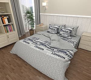 Постельное белье Almir City Gray 200x220