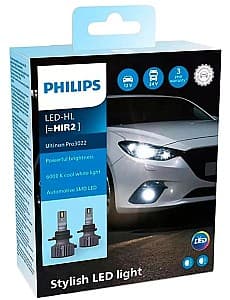 Lampă auto Philips Ultinon Pro3022 (2 buc.) (11012U3022X2)