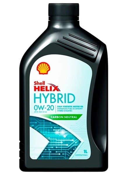 Моторное масло Shell Helix Hybrid 0W20 1л