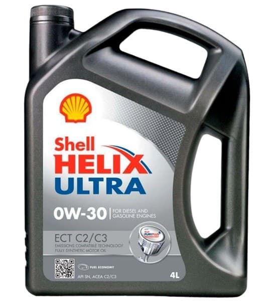 Моторное масло Shell Helix Ultra ECT 0W30 4л