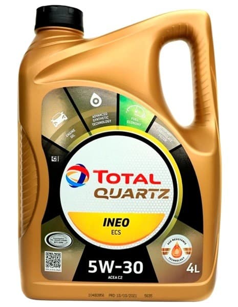 Ulei motor Total Ineo ECS Quartz 5W30 4l