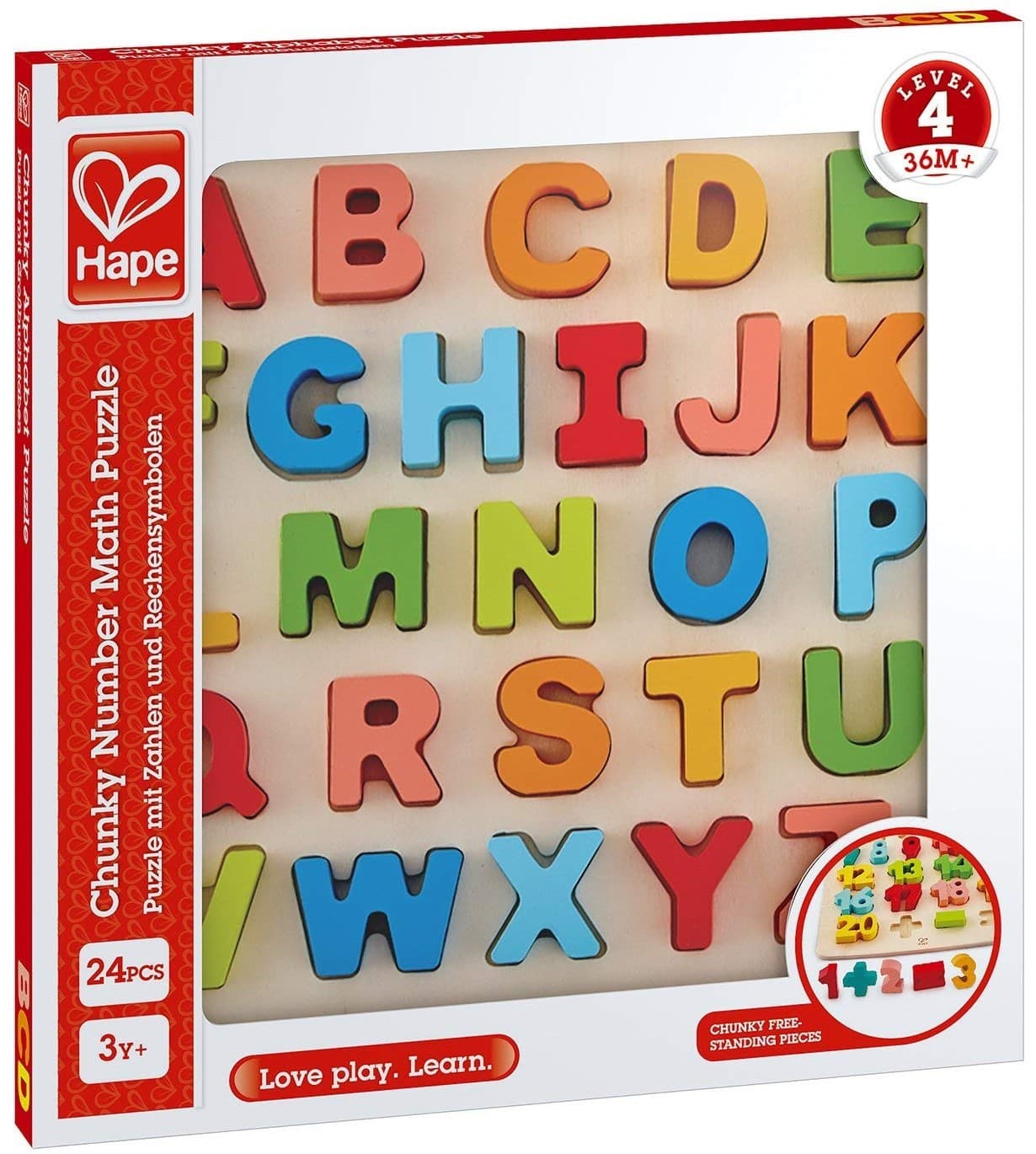 Пазлы Hape E1551A Chunky Alphabet Puzzle