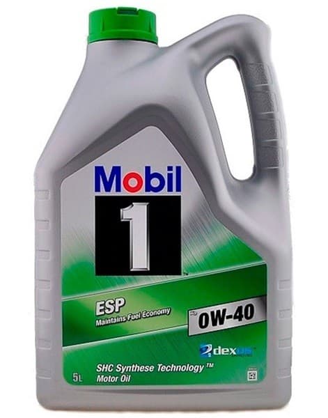 Моторное масло Mobil ESP X3 0W40 5л