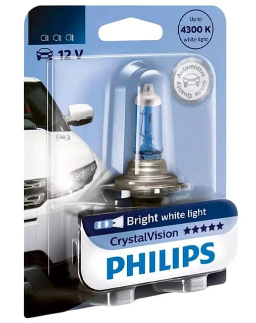 Lampă auto Philips Cristal Vision BLISTER (12342CVB1)