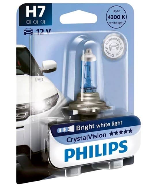 Автомобильная лампа Philips Cristal Vision Blister (12972CVB1)