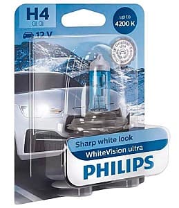 Lampă auto Philips White Vision Ultra +60% BL (12342WVUB1)