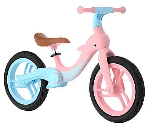 Bicicletă fără pedale 4Play Dolphin Blue-Pink