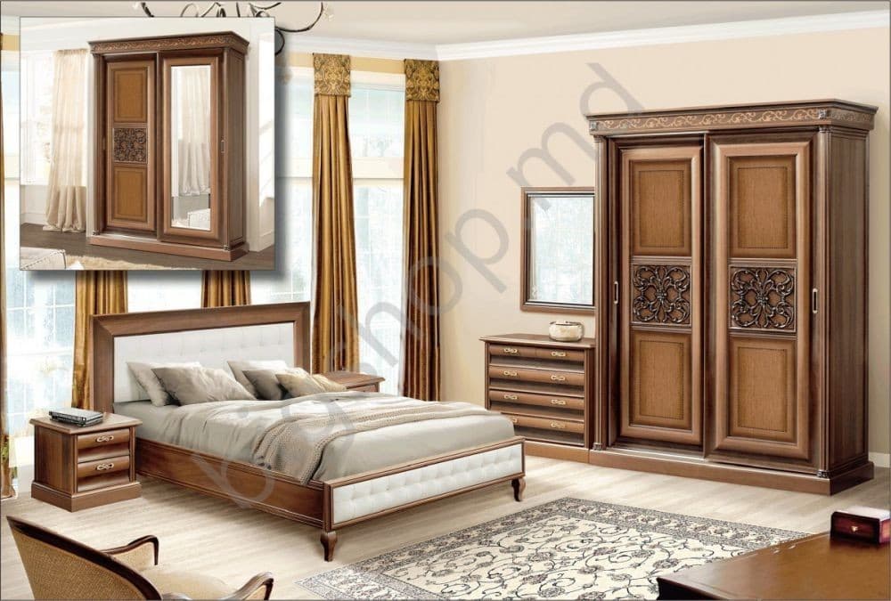 Спальня S-K C-2 Walnut Longarno 2.37 м 