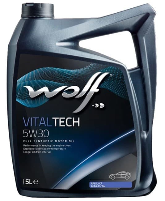 Моторное масло Wolfoil VITALTECH 5W30 5л