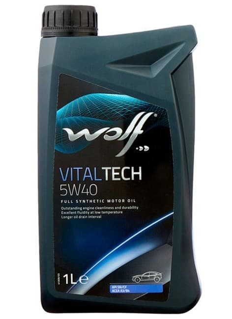 Моторное масло Wolfoil VITALTECH 5W40 1л