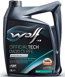 Ulei motor Wolfoil OFFTECH C5 RFE 0W20 5l