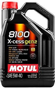 Ulei motor Motul X-CESS GEN2 5W40 5l