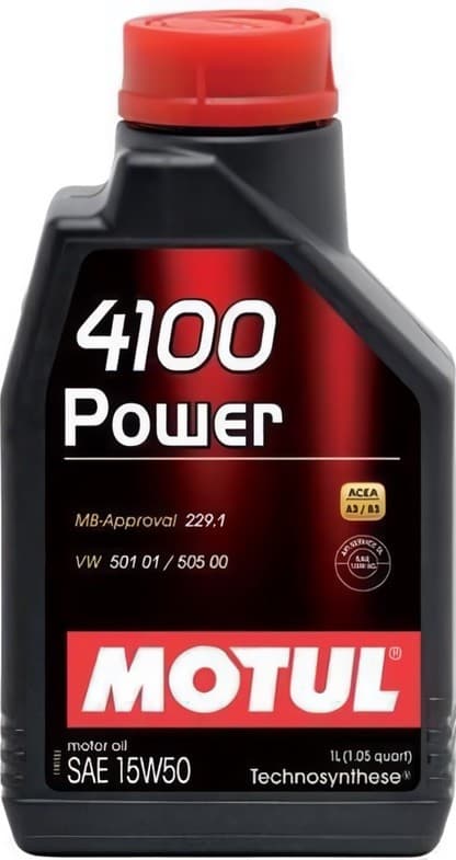 Моторное масло Motul 4100 POWER 15W50 1л