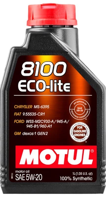 Моторное масло Motul 8100 ECO-LITE 5W20 1л