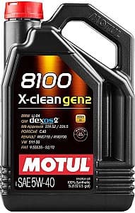 Ulei motor Motul X-CLEAN GEN2 5W40 5l