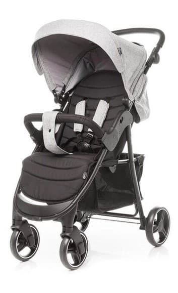 Carucior de plimbare 4BABY Rapid XXIII (Melange Light Grey)