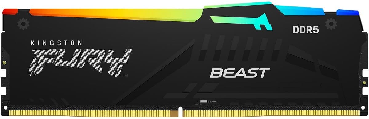 RAM Kingston FURY Beast RGB 16GB DDR5-5200MHz (KF552C40BBA-16)