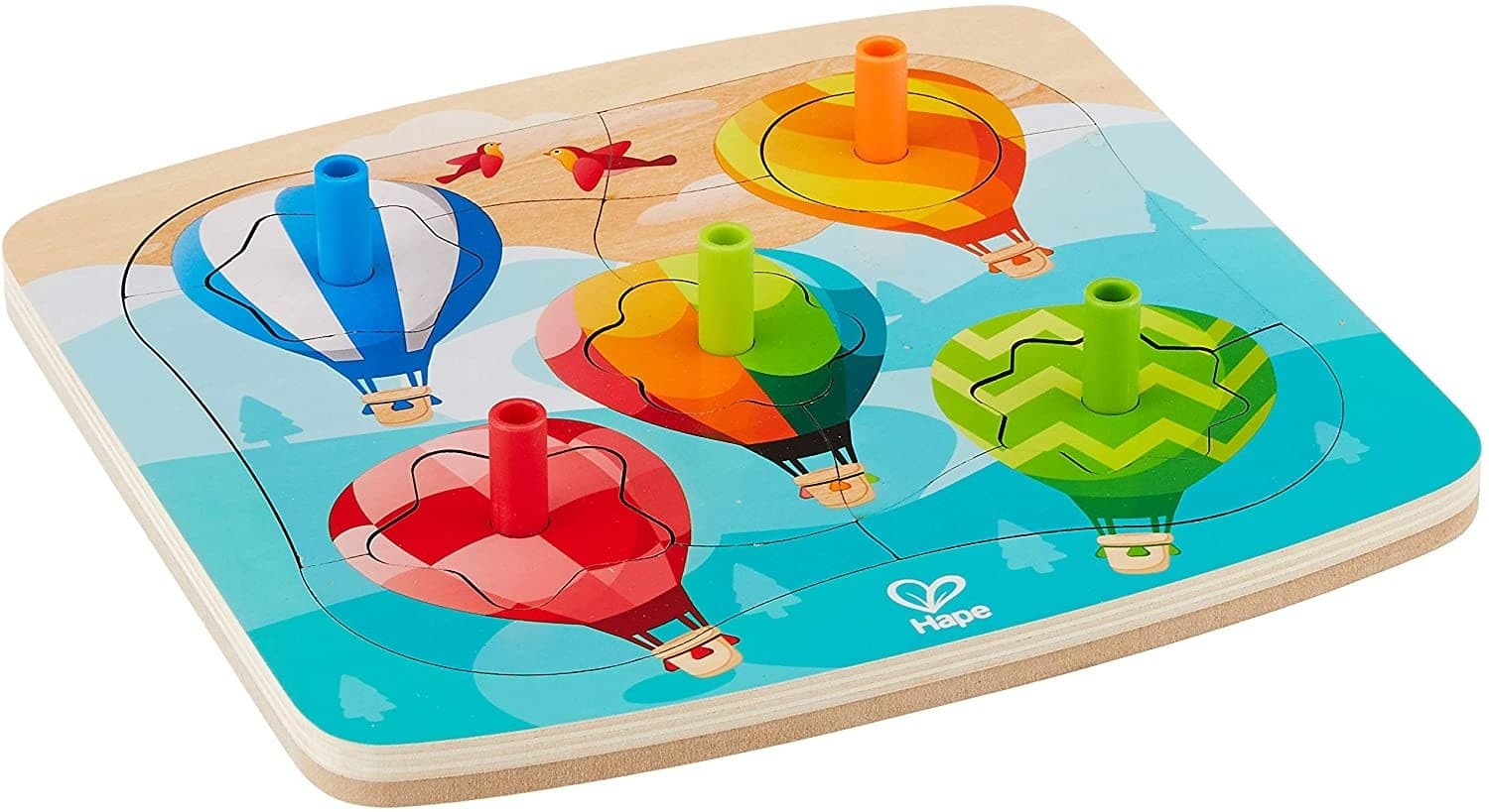 Настольная игра Hape Spinning Balloons Puzzle E1623A