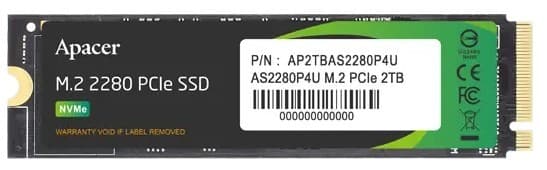 SSD Apacer AS2280P4U (AP2TBAS2280P4U-1)