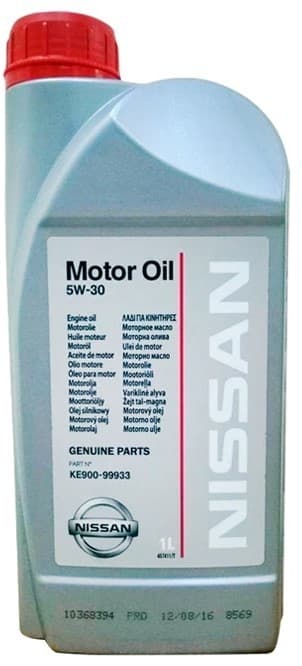 Моторное масло OEM/ODM Nissan 5W30 SL/CF 1L