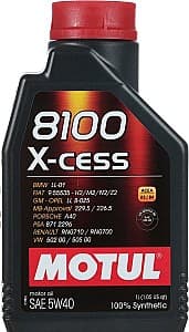 Моторное масло Motul 8100 X-Cess 5W40 1L