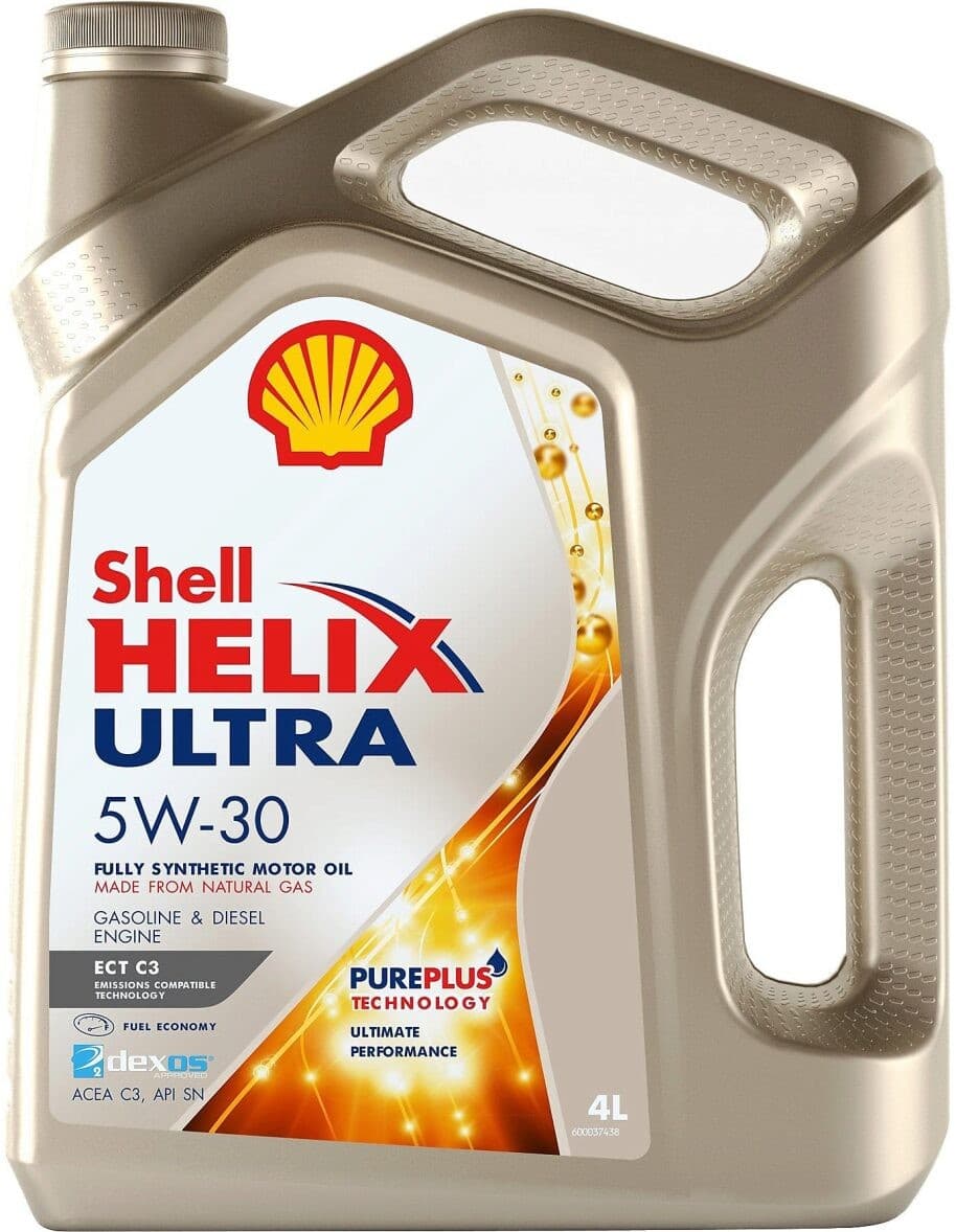 Моторное масло Shell Helix Ultra ECT C3 5W30 4L