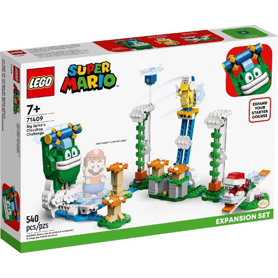 Constructor LEGO Super Mario 71409 Big Spike'S Cloudtop Challenge Expansion Set