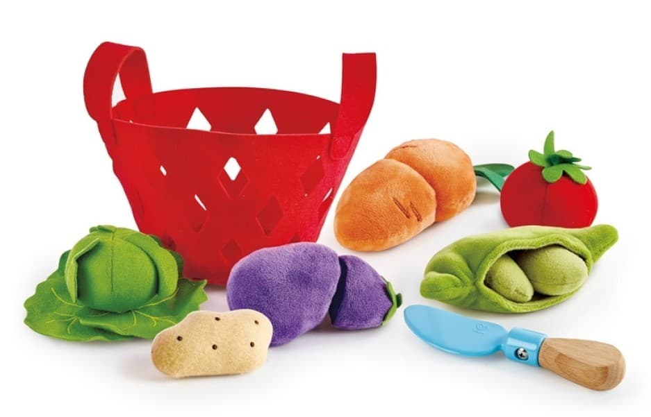 Set de jucarii Hape Toddler Vegetable Basket