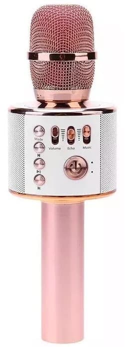 Микрофон HELMET Wireless Karaoke H12 Rose