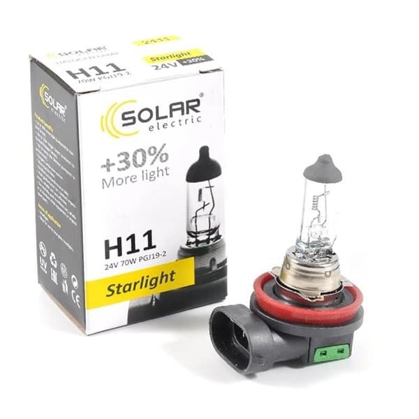 Lampă auto Solar PGJ19-2 Starlight +30%