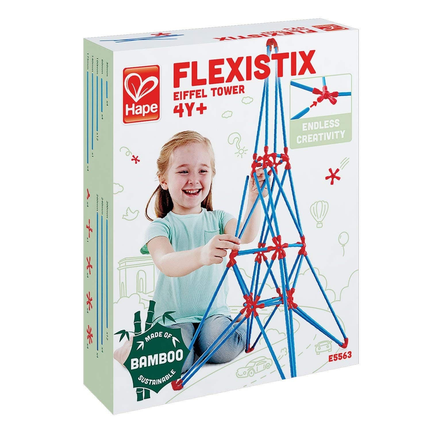 Конструктор Hape Eiffel Tower E5563A